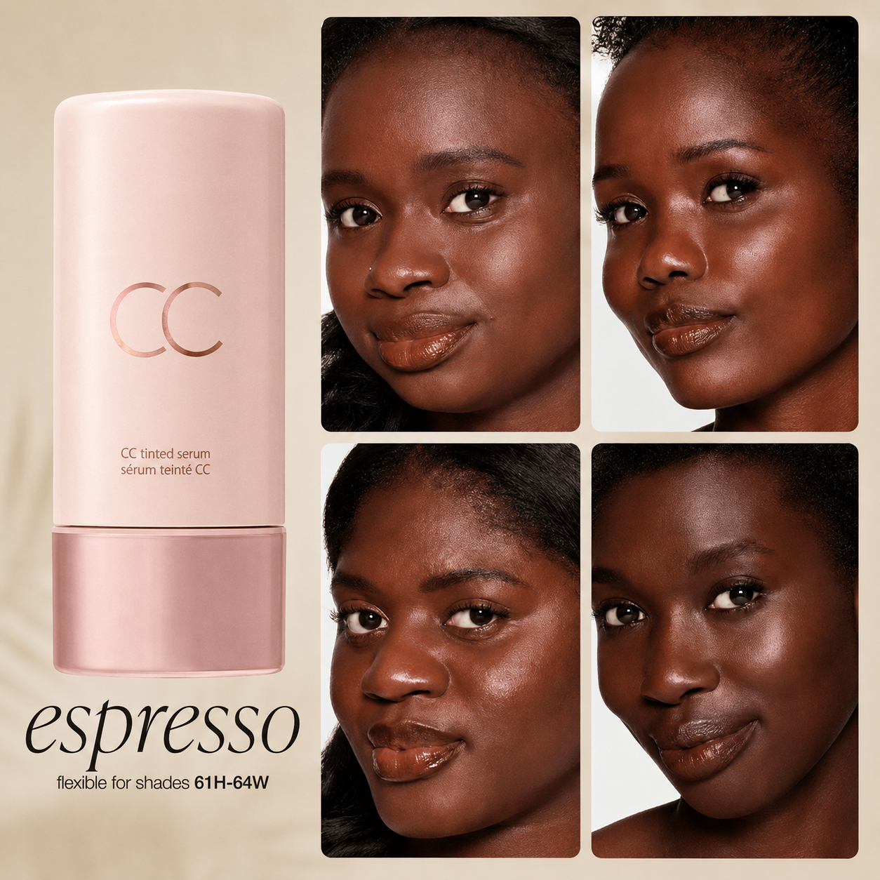 CC color-correcting tinted serum