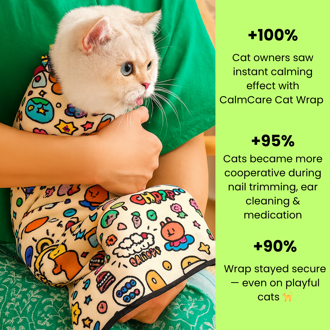 Lovely Furry Friends - Calmcare Cat Wrap (Up to 40 lbs)