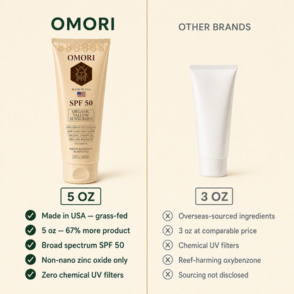 Omori Orgamic Tallow Sunscreen