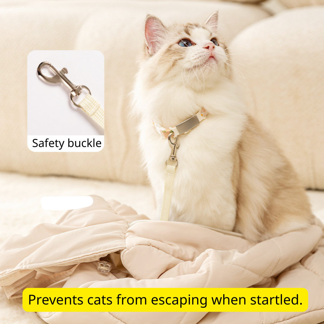 Cozy Pet Shoulder Carrier (Cats ≤16.5 lbs | Dogs ≤11 lbs)