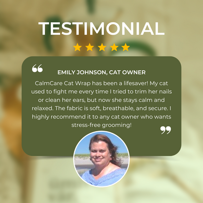 Lovely Furry Friends - Calmcare Cat Wrap (Up to 40 lbs)