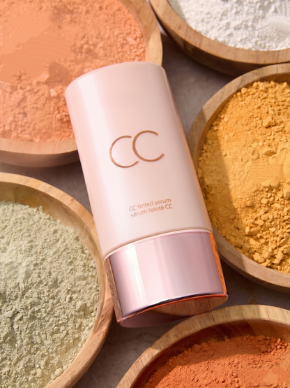 CC color-correcting tinted serum