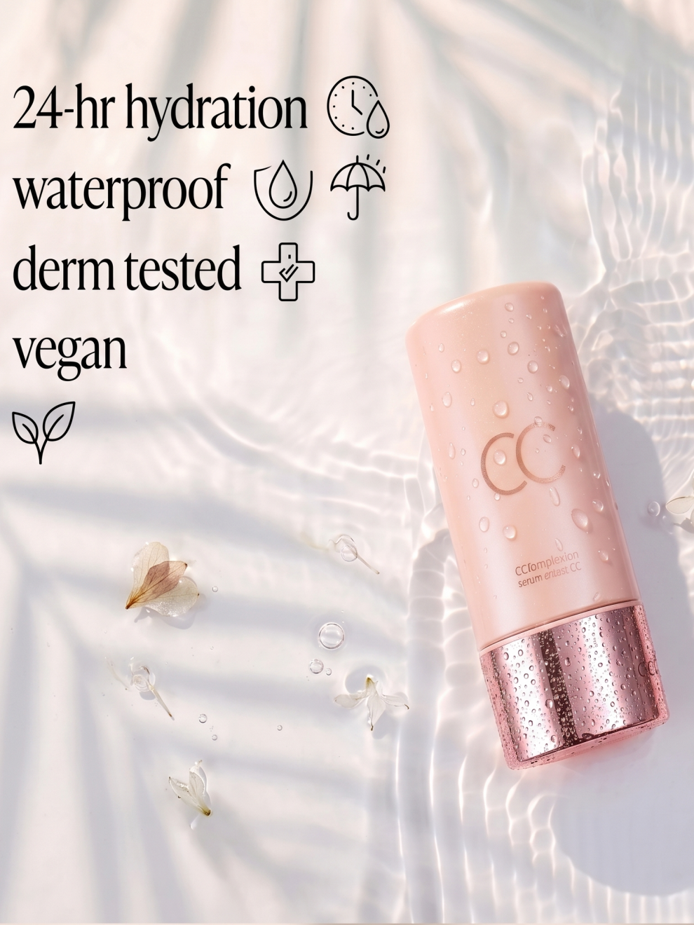 CC color-correcting tinted serum
