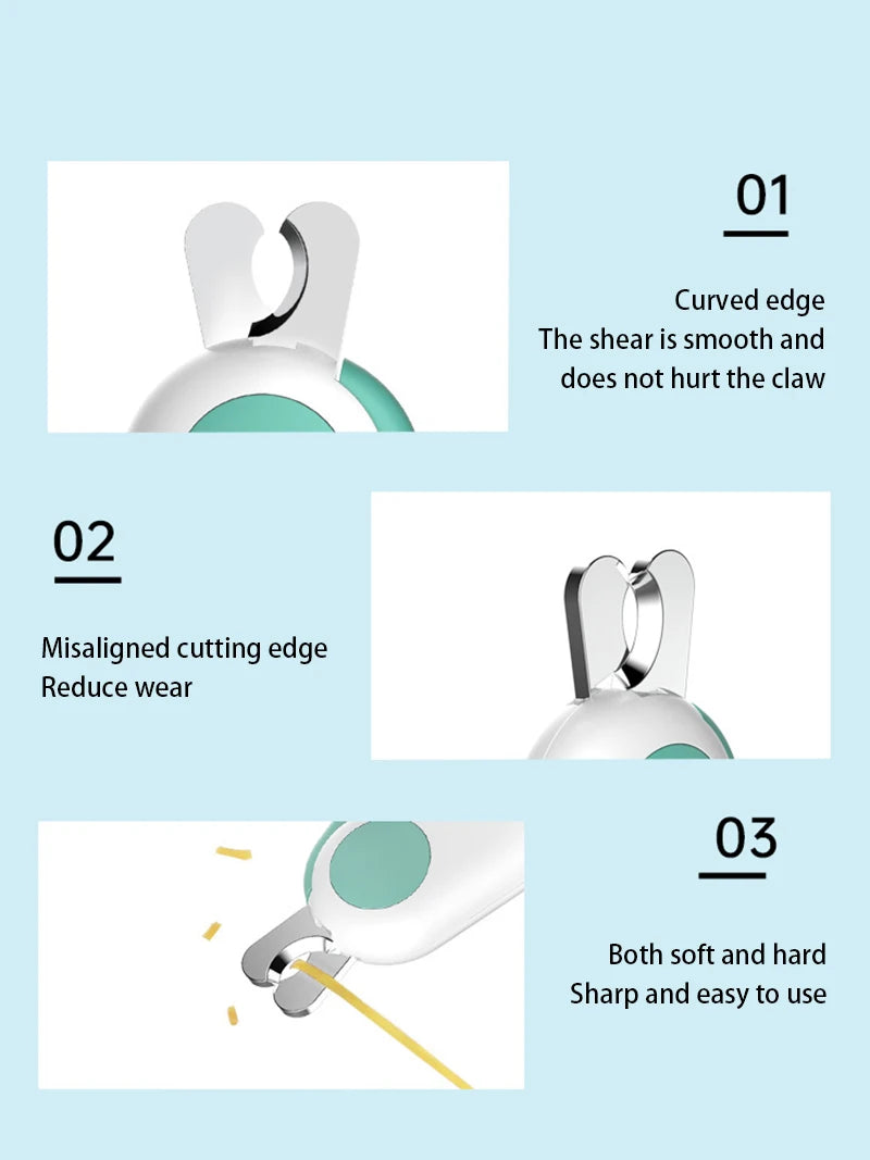LED Nail Clipper for Cats & Dogs