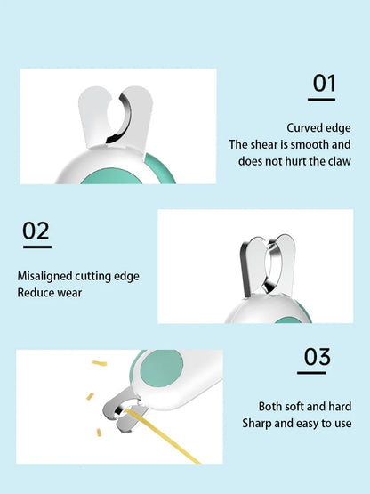 LED Nail Clipper for Cats & Dogs