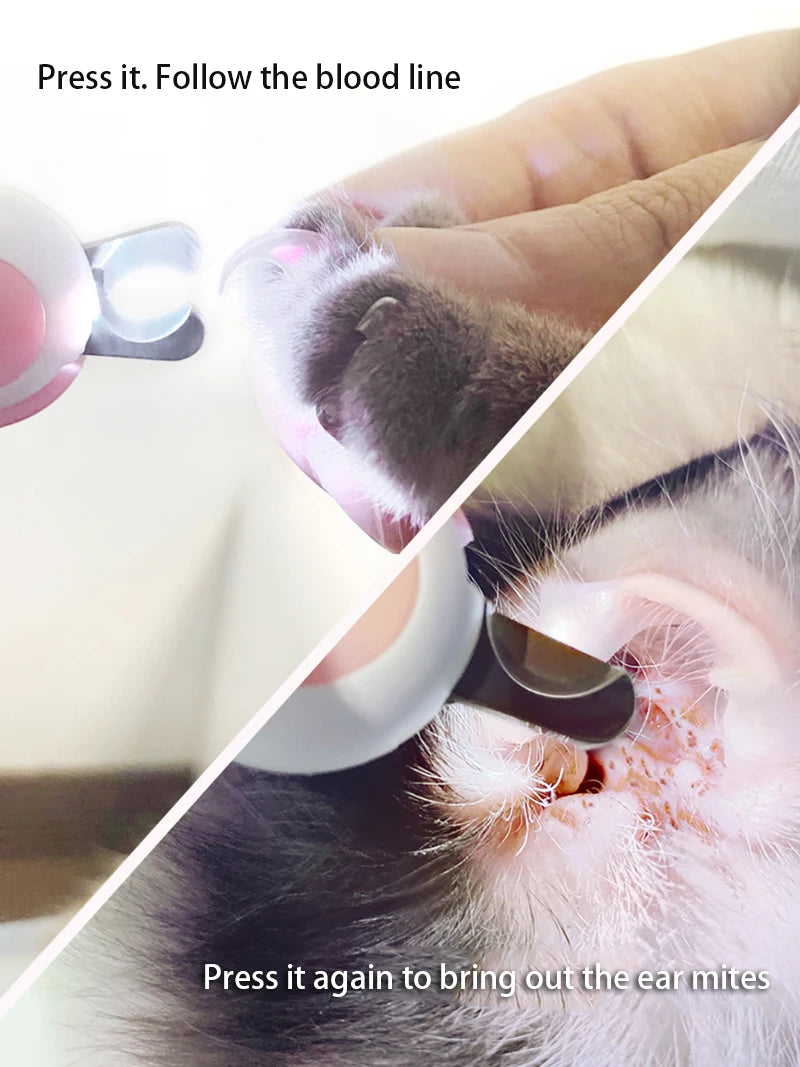 LED Nail Clipper for Cats & Dogs