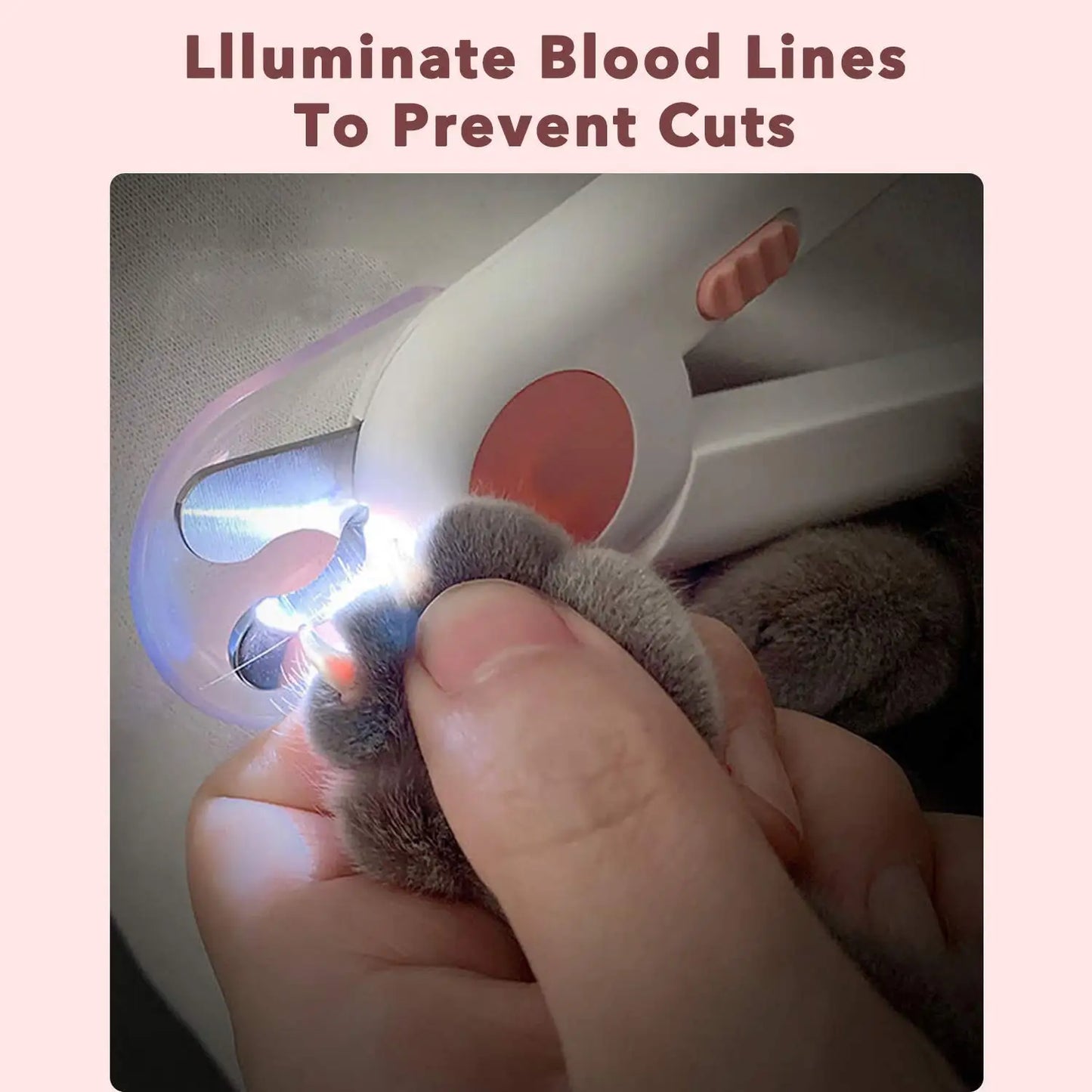 LED Nail Clipper for Cats & Dogs