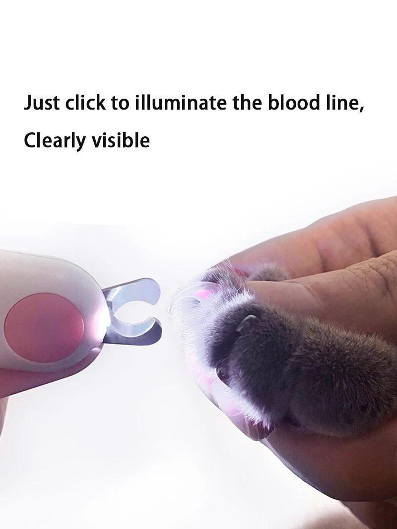 LED Nail Clipper for Cats & Dogs