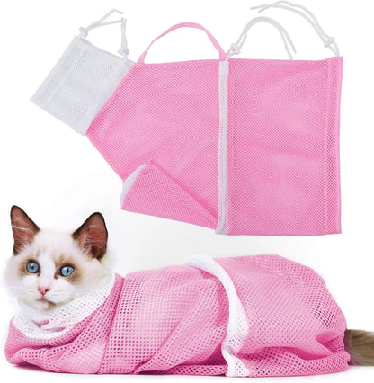 SafeWash™ Cat Bath Bag ( Under 15 Lbs)