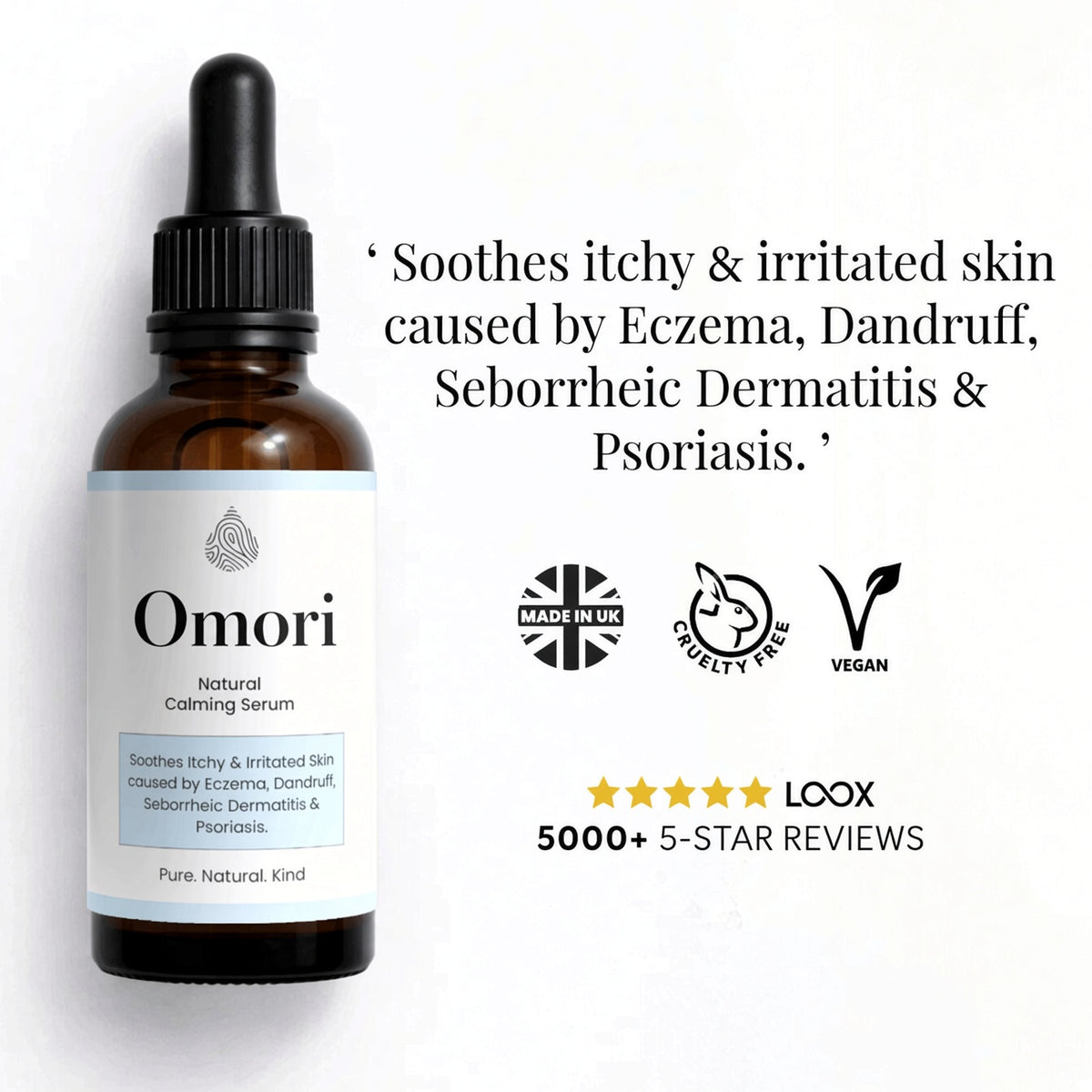 Omori Natural Calming Serum