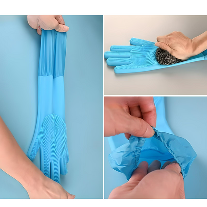 Pet Bathing Gloves