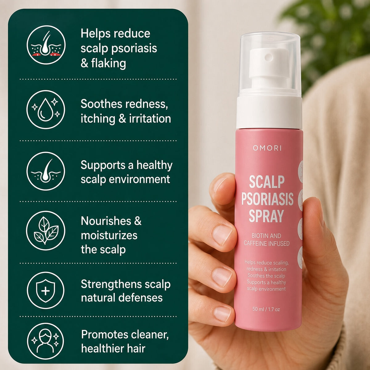 Omori ANTI SCALP PSORIASIS SPRAY