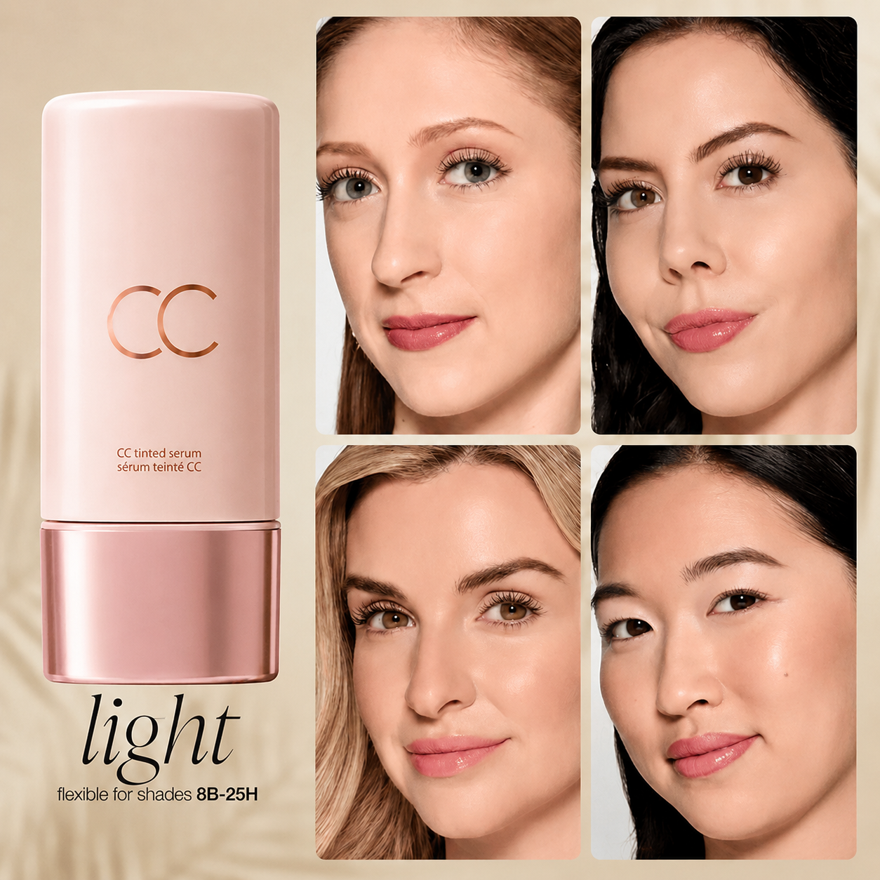 CC color-correcting tinted serum