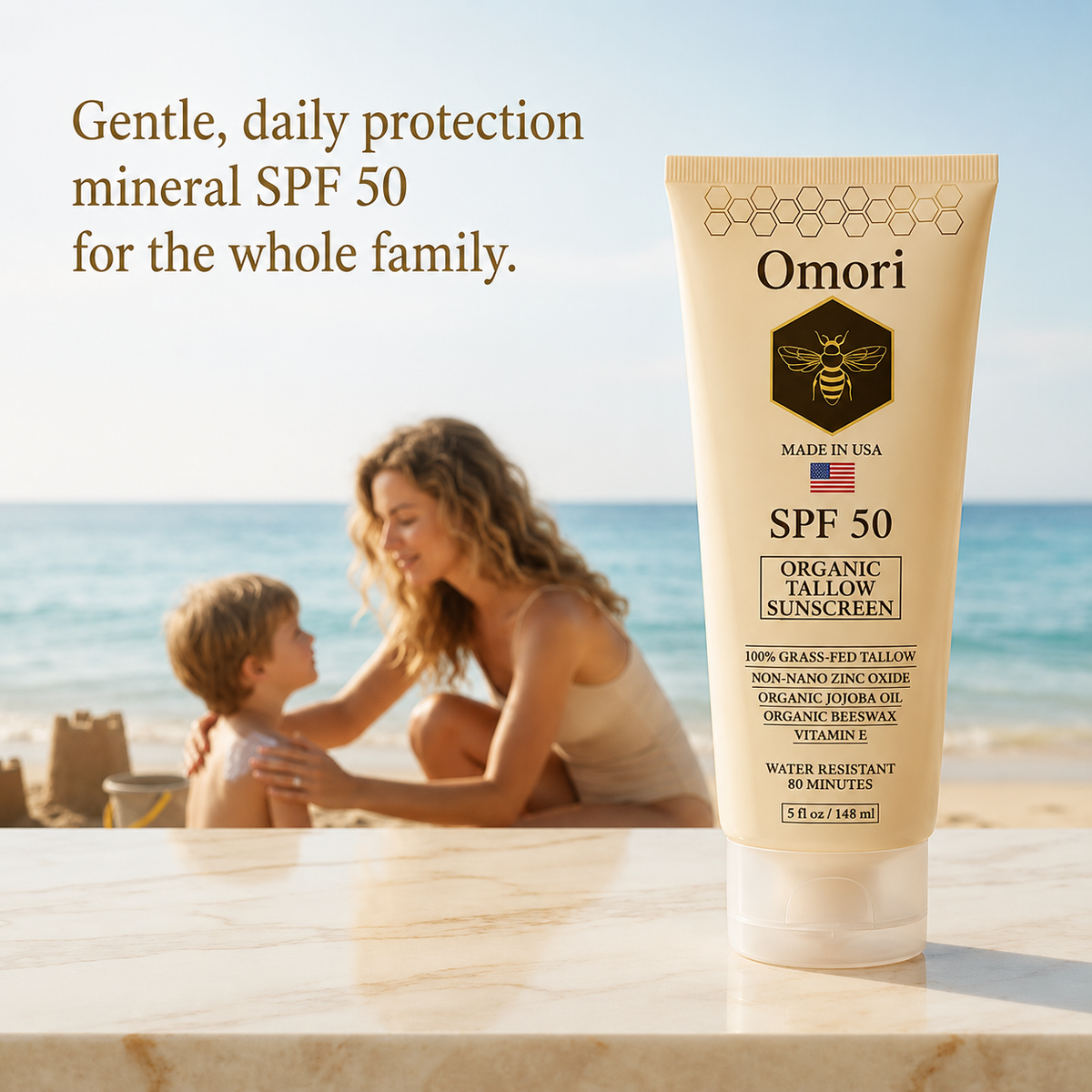 Omori Organic Tallow Sunscreen