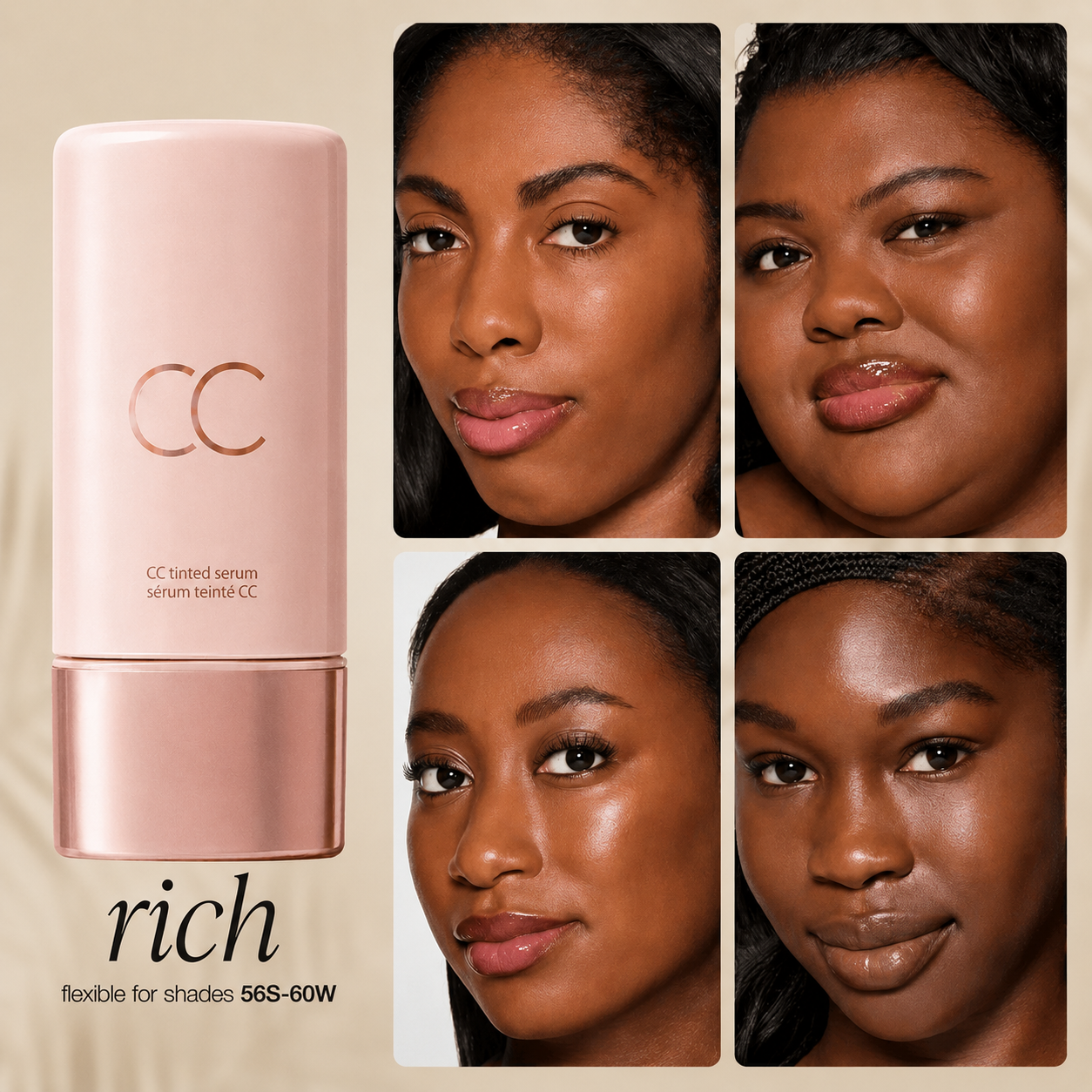CC color-correcting tinted serum